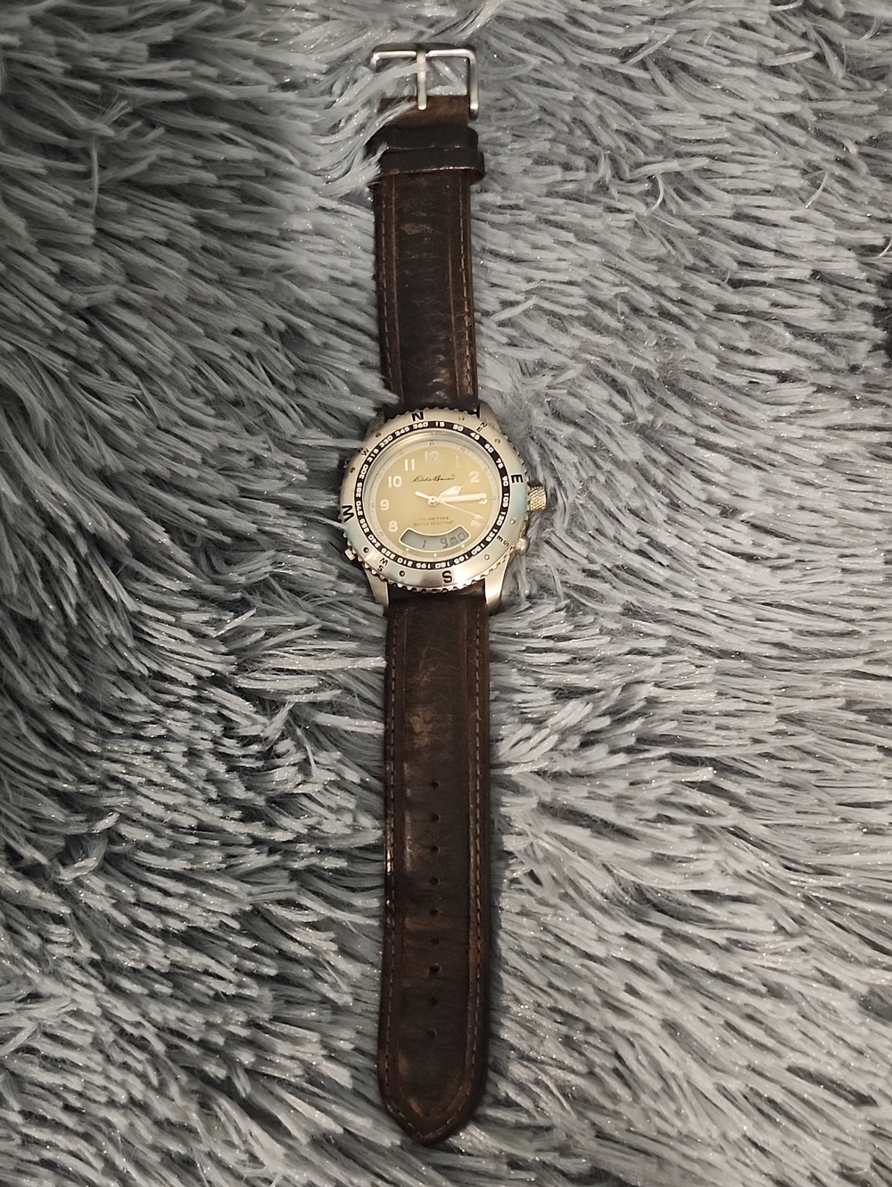 Eddie Bauer Legend Men's Watch with Cream Dial